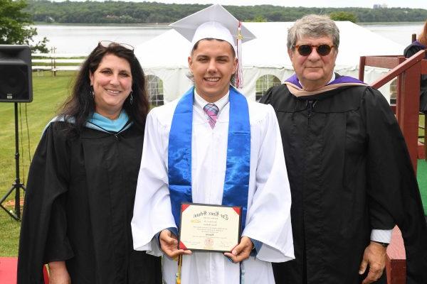 Commencement Ceremony - The Knox School is the Oldest Established Boarding School on Long Island New York - NY - USA